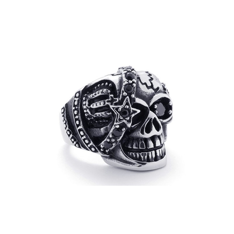 טבעת טיטניום איכותית עם מבנה רציונלי, צבע זוהר