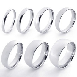 לבחירתך צבע זוהר מלכת טבעת הטיטניום האיכותית